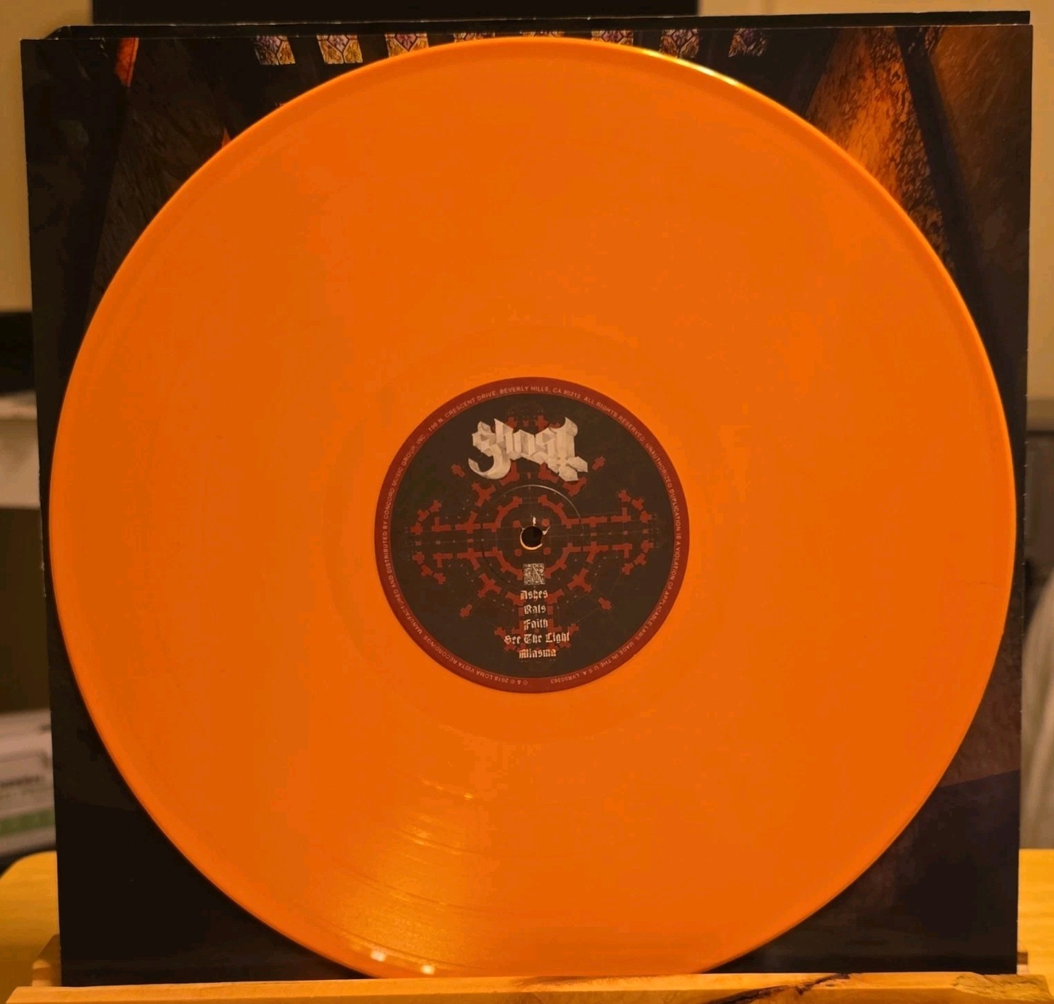 Ghost Prequelle Orange Colored Vinyl LP Rock Loma Vista Records Indie Exclusive