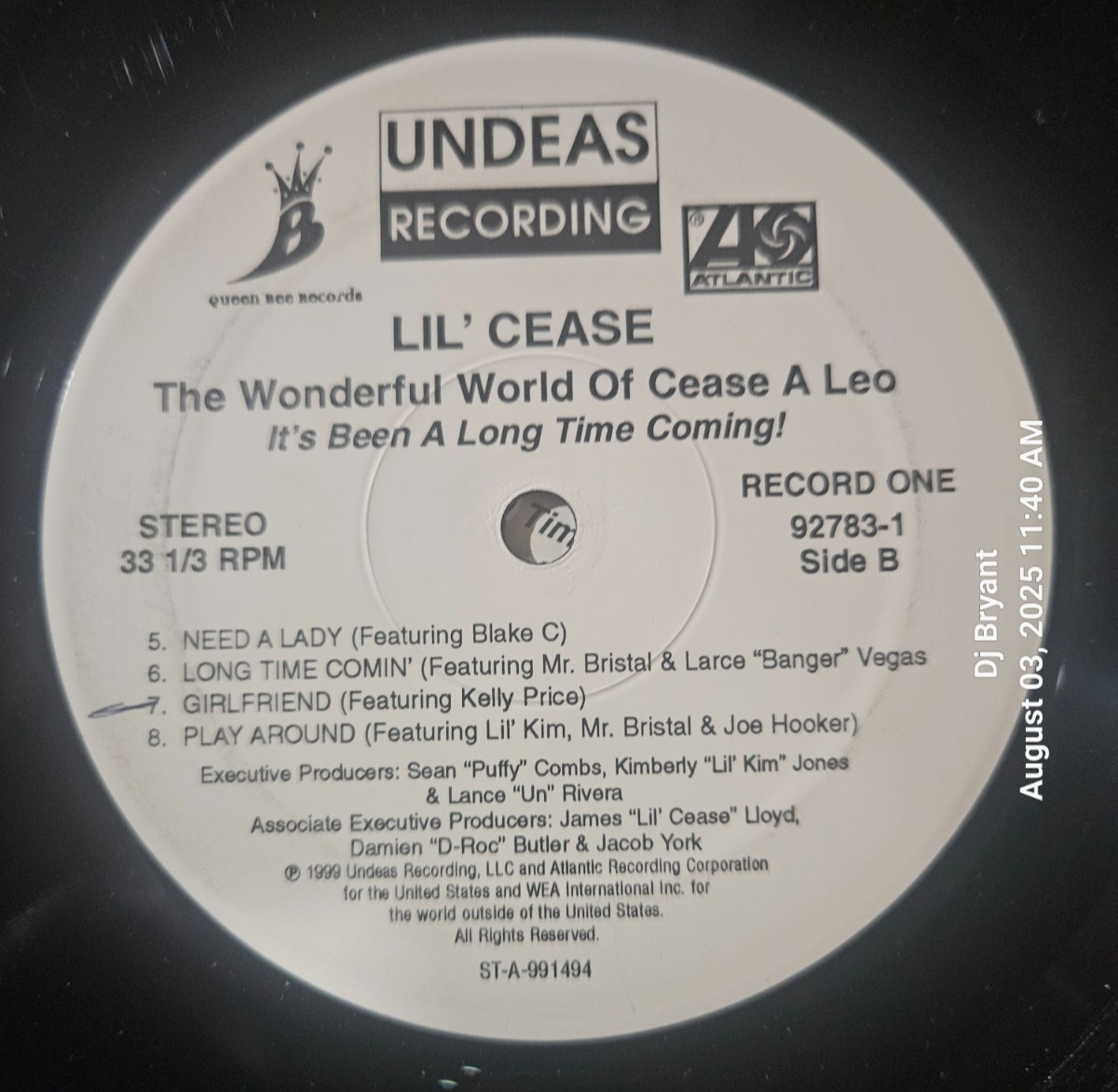 Lil’ Cease – The Wonderful World of Cease a Leo by Lil’ Cease a Leo (2 LP) 1999