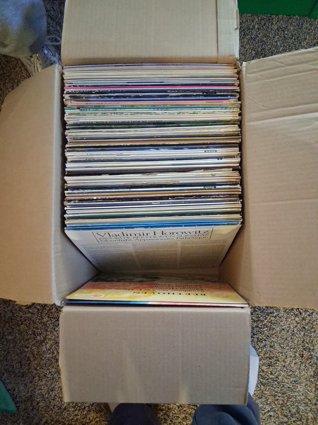 Bulk 77 Vinyl LP Record Lot – Mixed Genres – Wholesale Reseller Special