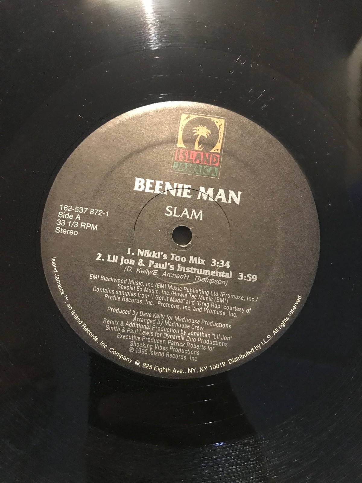 Beenie Man Slam 12″ Sean Paul Lady Saw Lil Jon Bounty Killer