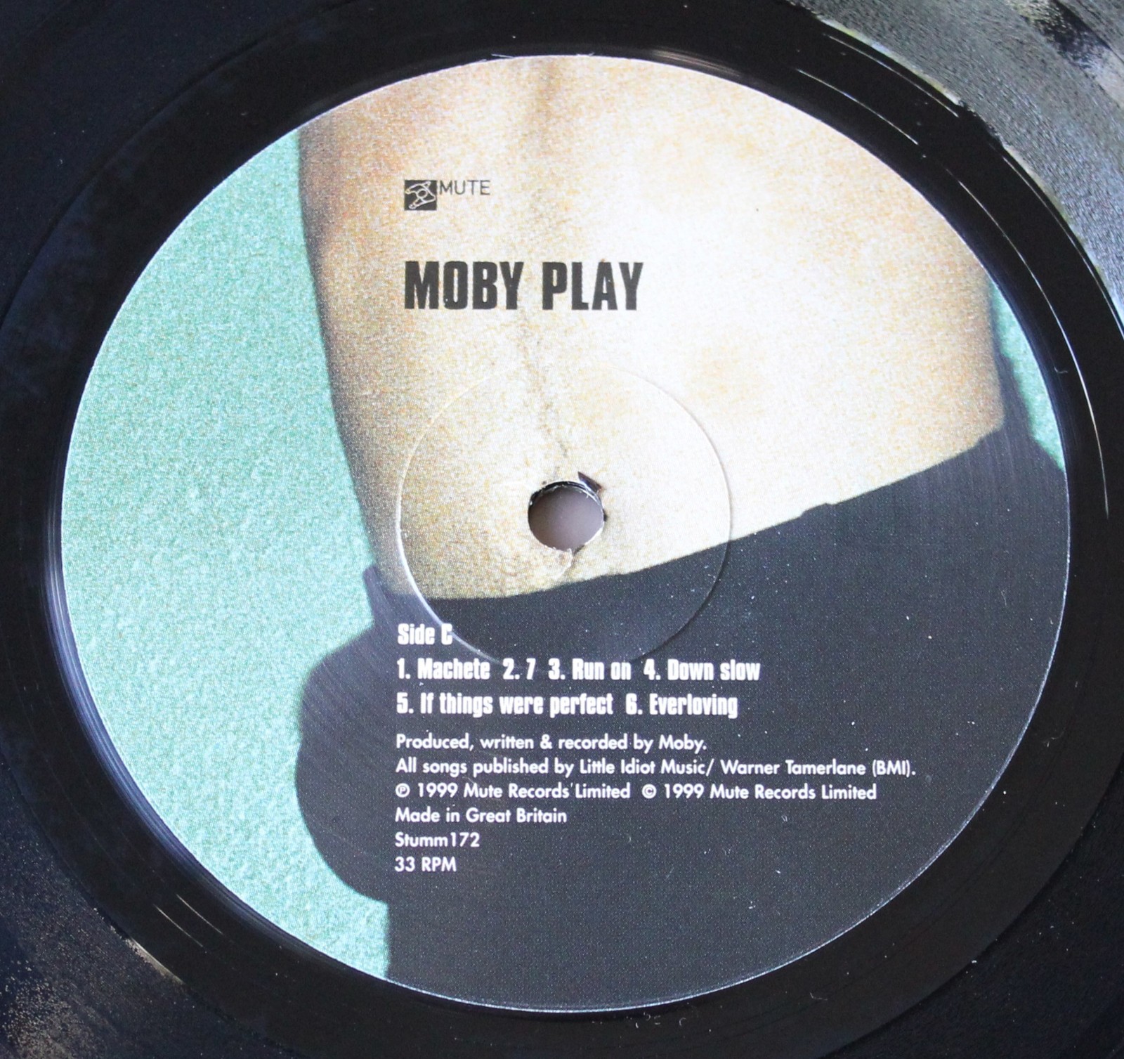 MOBY PLAY 1ST UK PRESSING VINYL LP 1999 MUTE STUMM172 EX