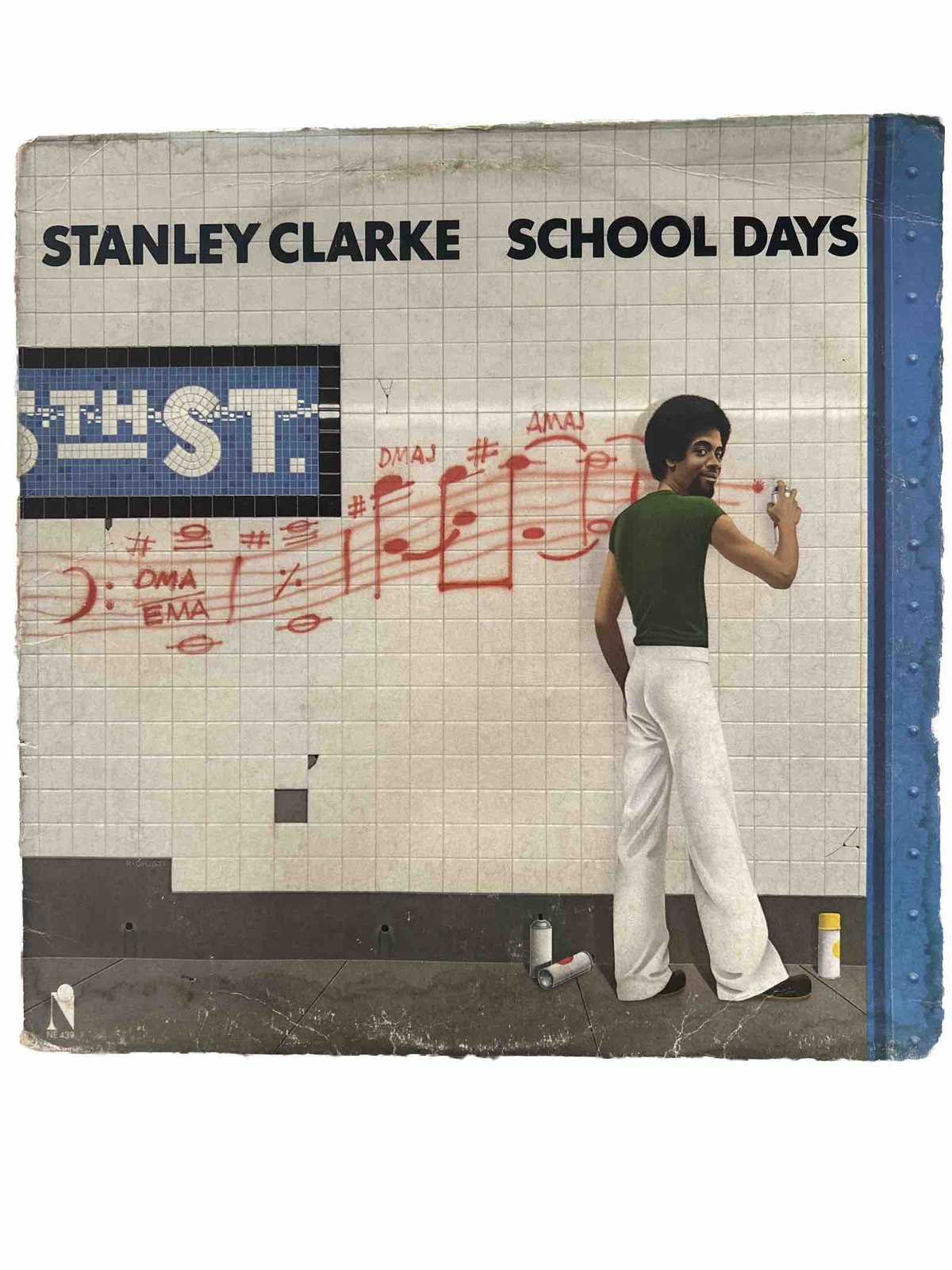 70’s Stanley Clarke – School Days Nemperor Records NE-439 – VG+ Vinyl LP Jazz