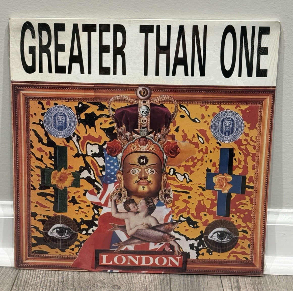 SEALED Greater Than One London 2x / Double LP Vinyl Record Set Wax Trax! WAX069