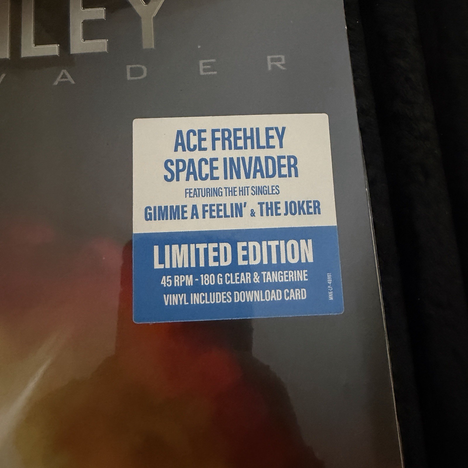 ACE FREHLEY “Space Invader” 2xLP (Clear & Tangerine/45rpm/180g) Limited – NEW!