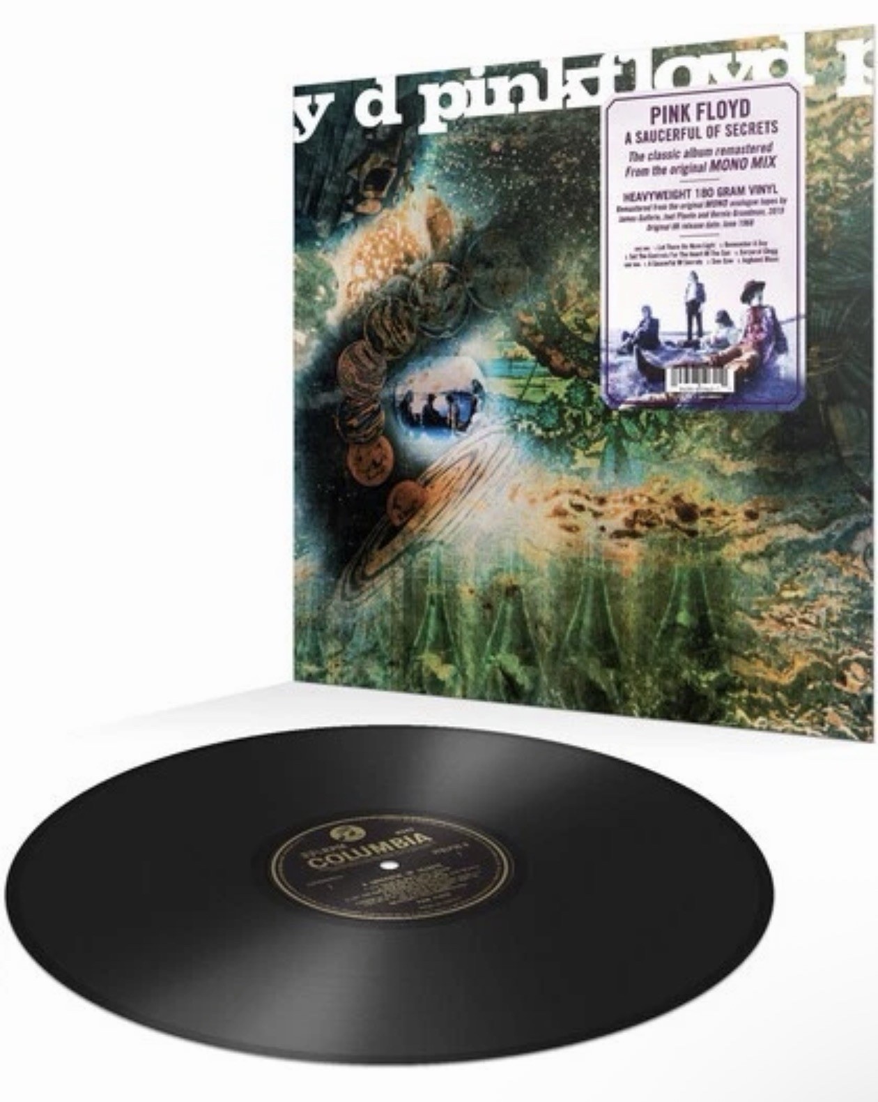 Pink Floyd – A Saucerful Of Secrets (Mono) [New Vinyl LP] Ltd Ed, 180 Gram, Rmst