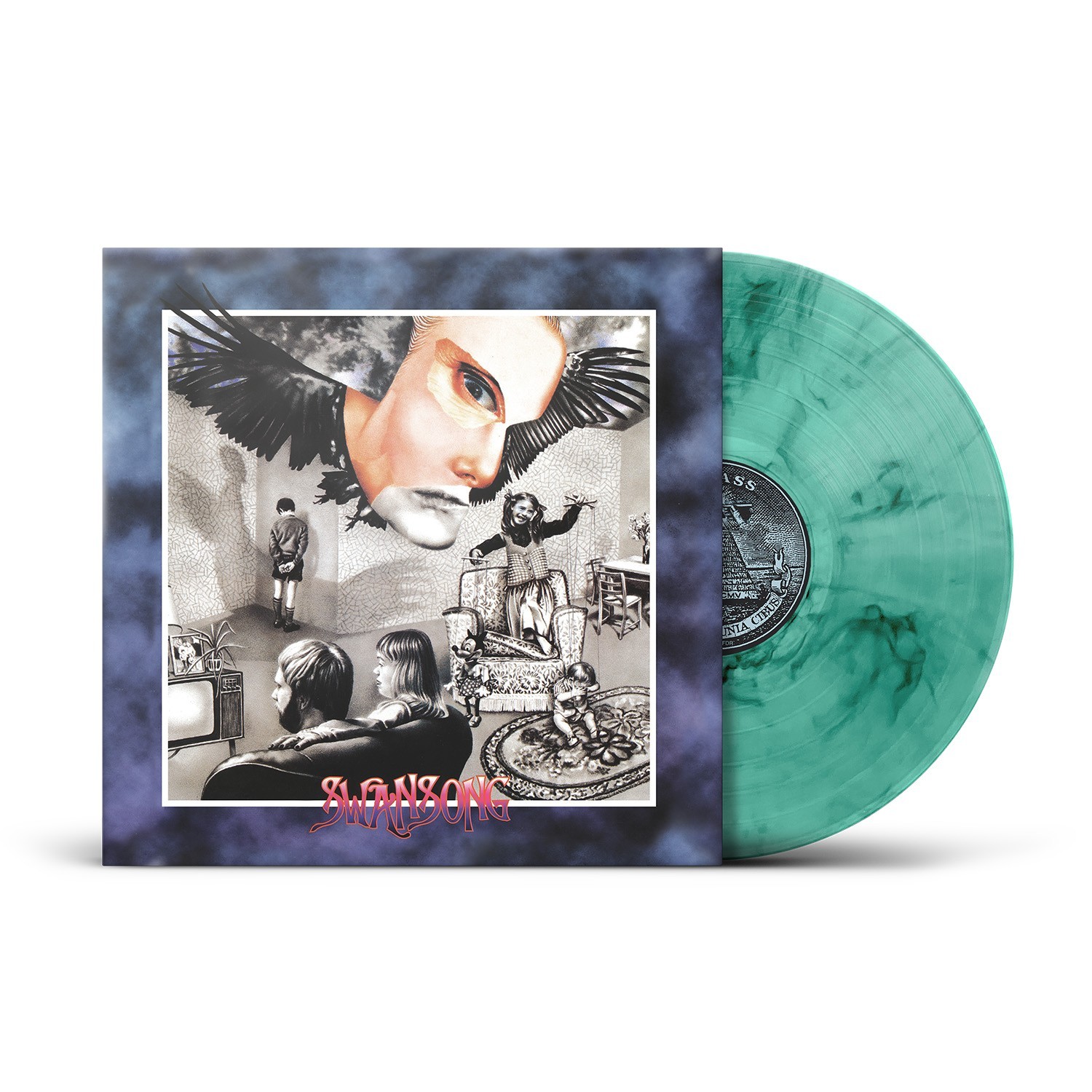 Carcass ‘Swansong’ Blue / Black Marbled Vinyl – NEW