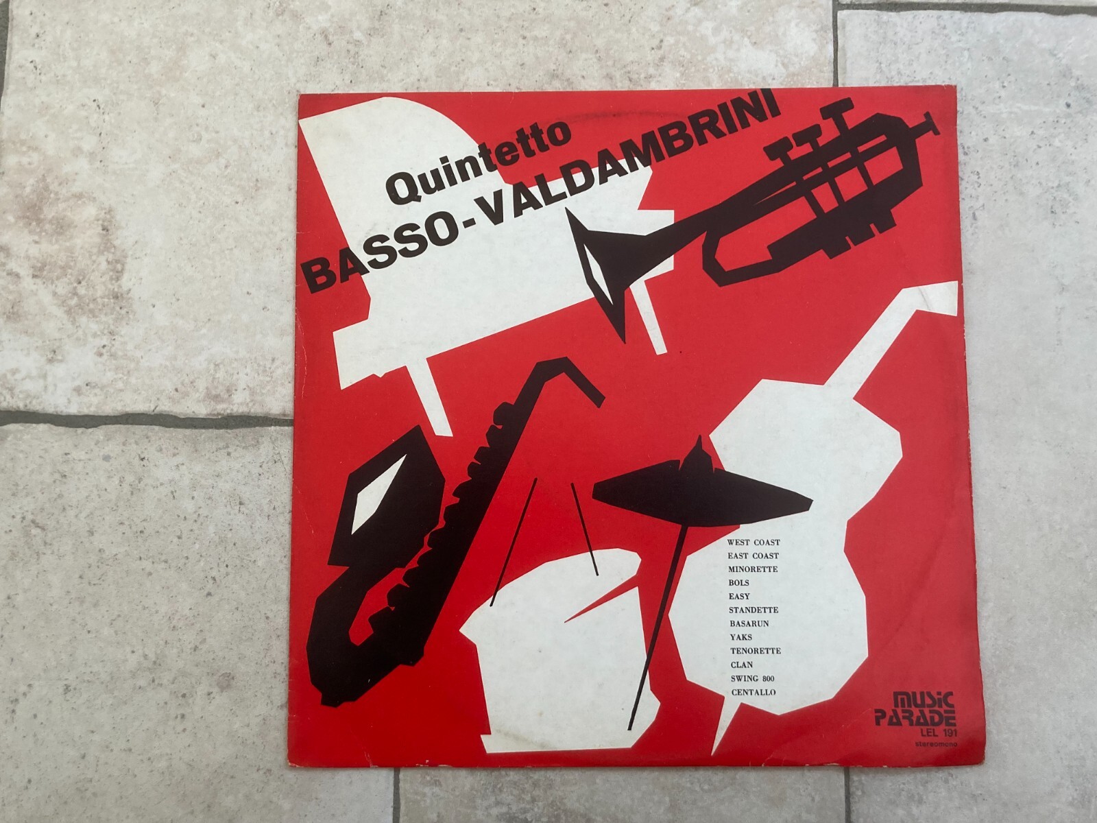 Quintetto Basso Valdambrini _ Vinile LP 33giri 12″ _ 1973 Italy MAI SUONATO RARO