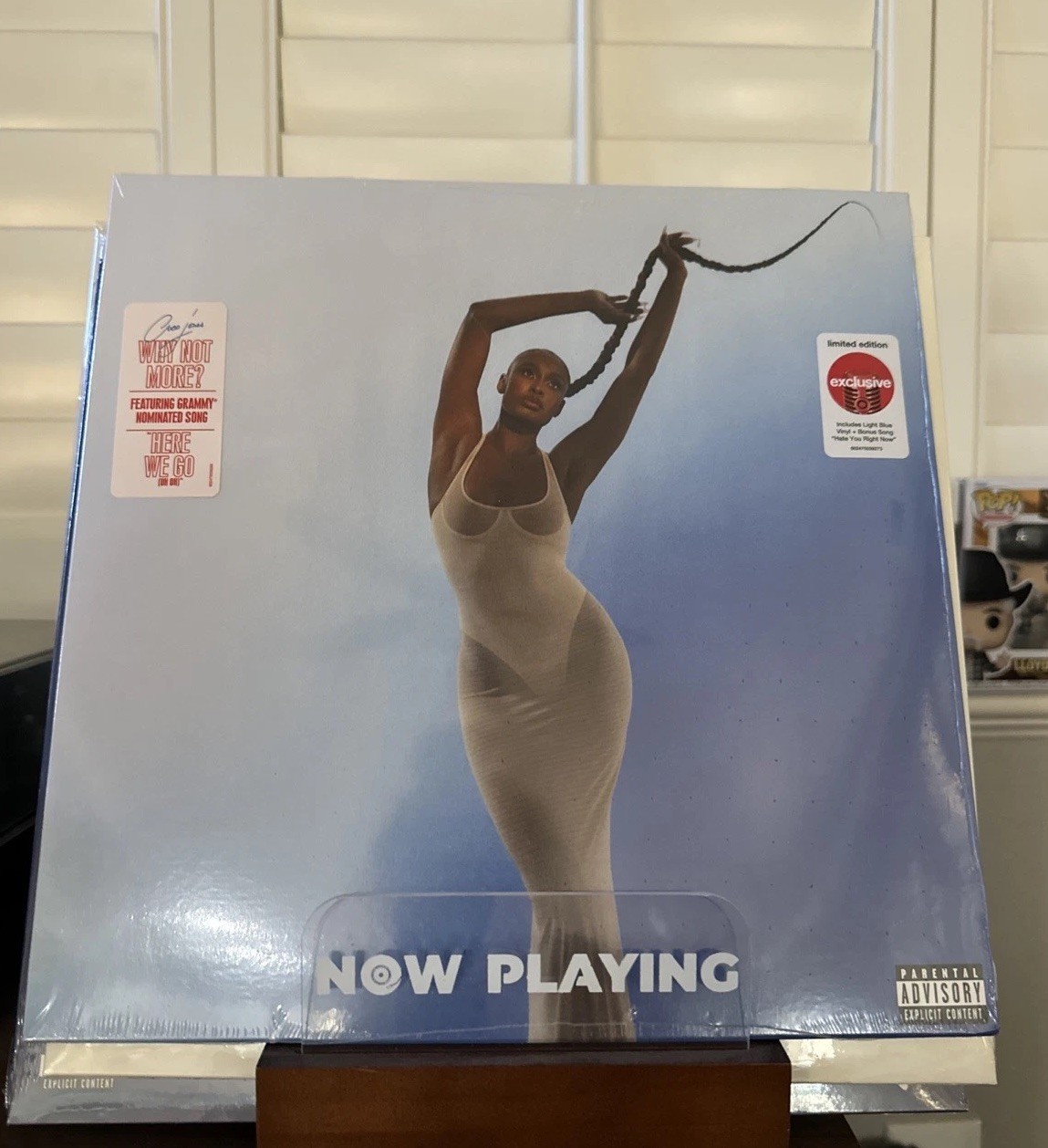 COCO JONES- WHY NOT MORE?••LIMITED ED• Light Blue Vinyl LP + Hate You Right Now•
