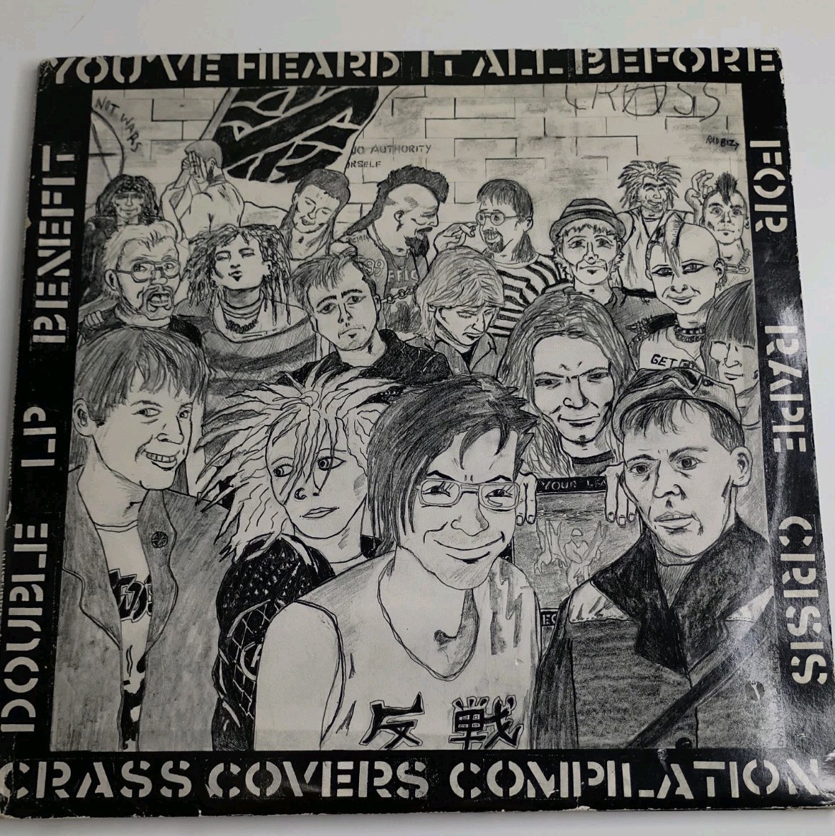 You’ve Heard It All Before – Crass Covers Compilation 2xLP Vinyl Record Punk