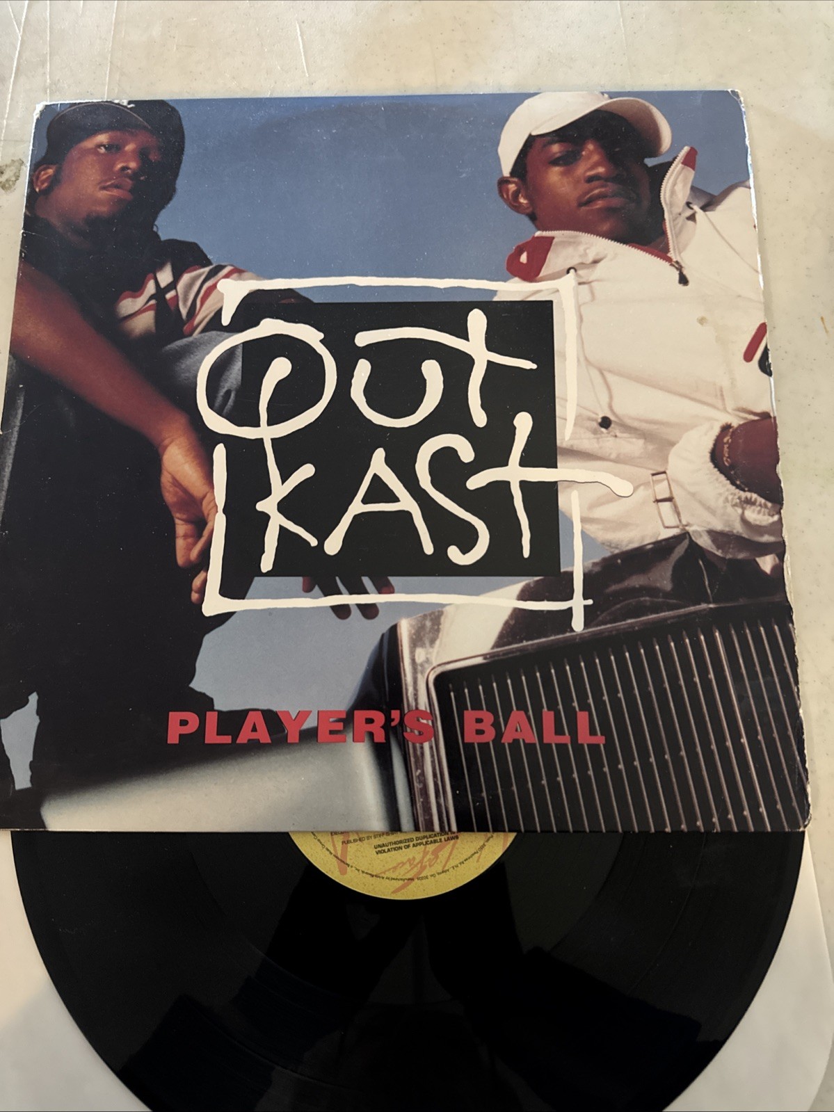 33 Rpm Vinyl OutKast, Player Bill