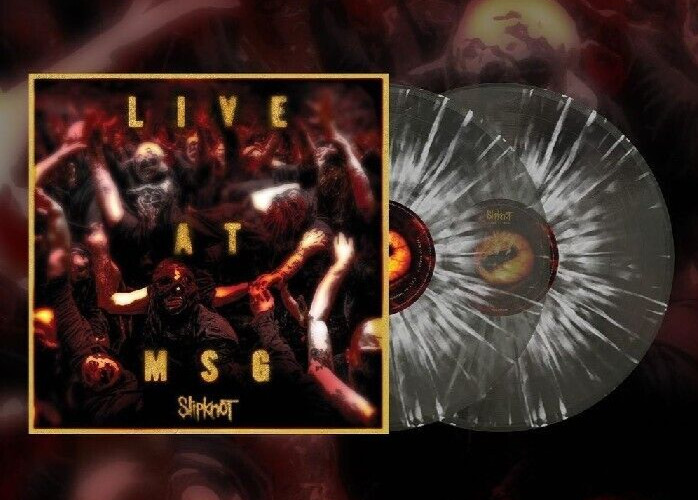 SLIPKNOT *Live At MSG* Black Ice with Silver Splatter Vinyl Preorder 8/18/23 NEW