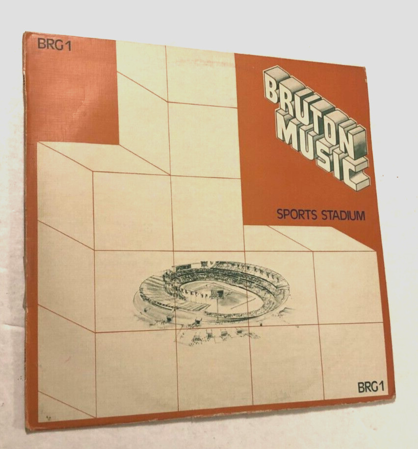 Sport Stadiums Bruton Music BRG 1 John Cameron Records UK Vintage 1978 LP Vinyl