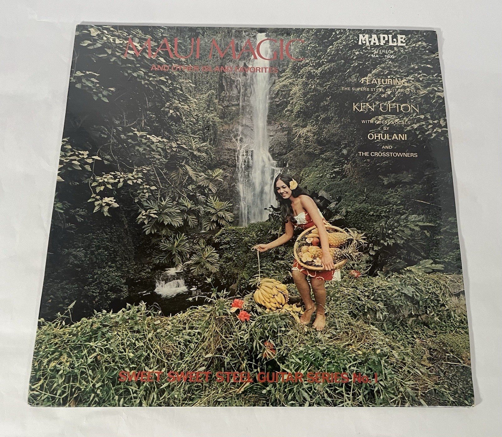 Ken Ufton Maui Magic And Other Island Favorites 1972 Sexy Cover LP SEALED