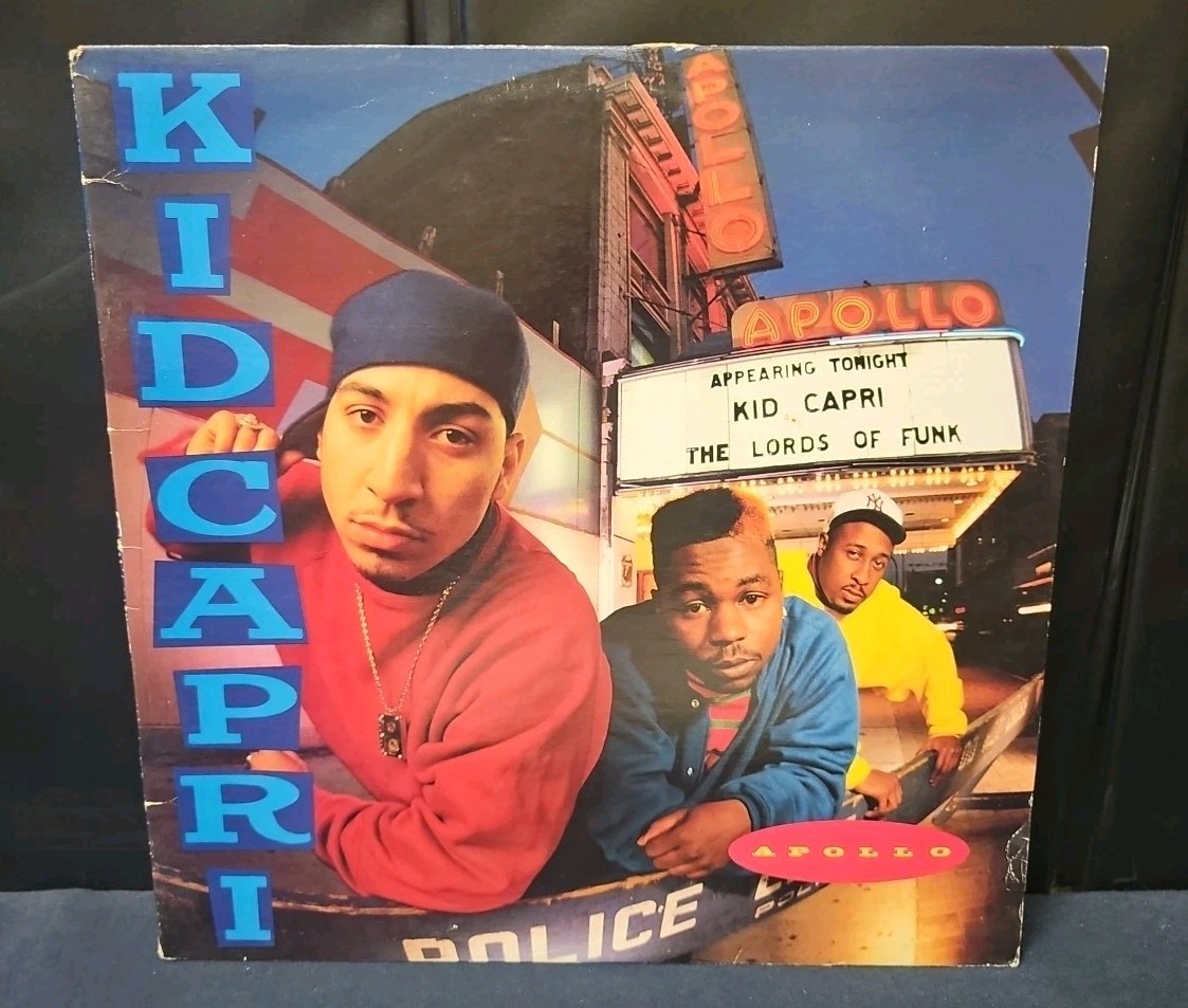 KID CAPRI APOLLO 12″ 1991 COLD CHILLIN’ BIZ MARKIE VINYL RECORD PROMO