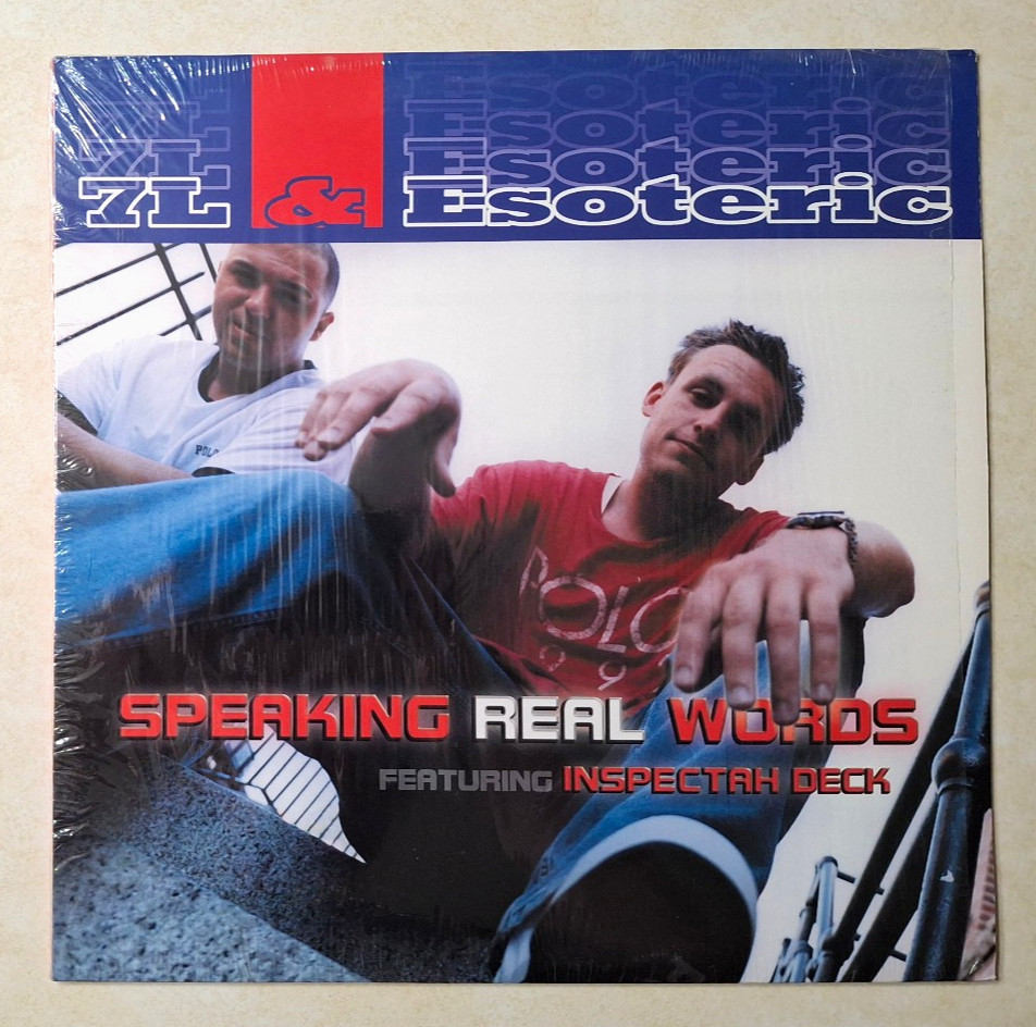 7L & Esoteric Speaking Real Words 12″ Vinyl Czarface Inspectah Deck Wu-Tang NM