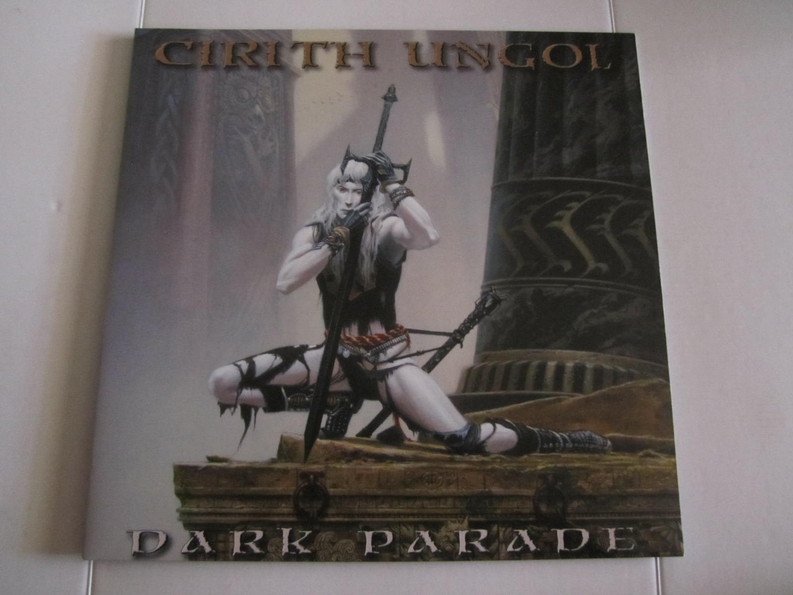 CIRITH UNGOL – Dark Parade, LP, Grey & Black Marble Vinyl, 2023 – LIKE NEW!