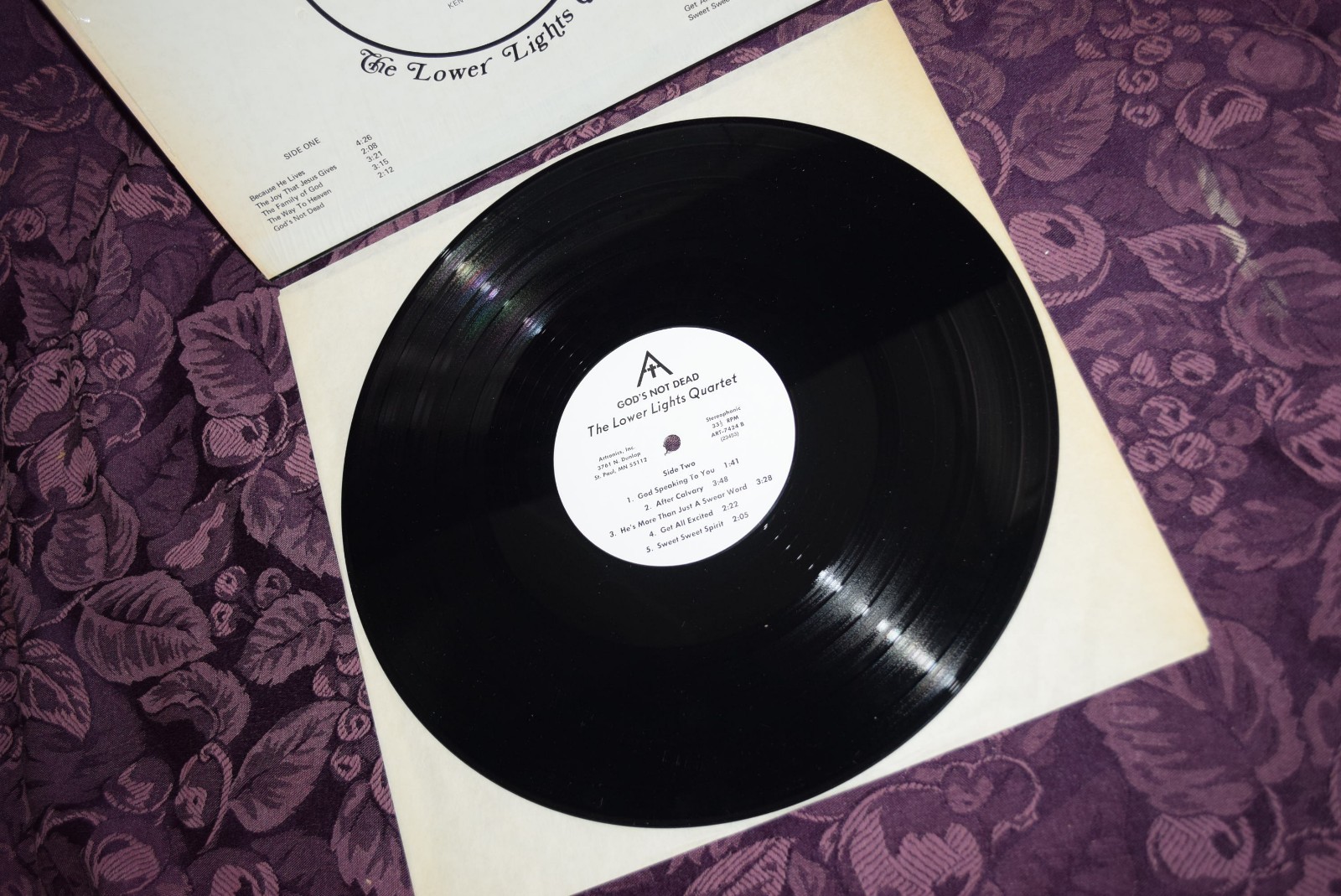 Lower Lights Quartet – God’s Not Dead 1974 Artonics Shrink Christian folk NM/EX