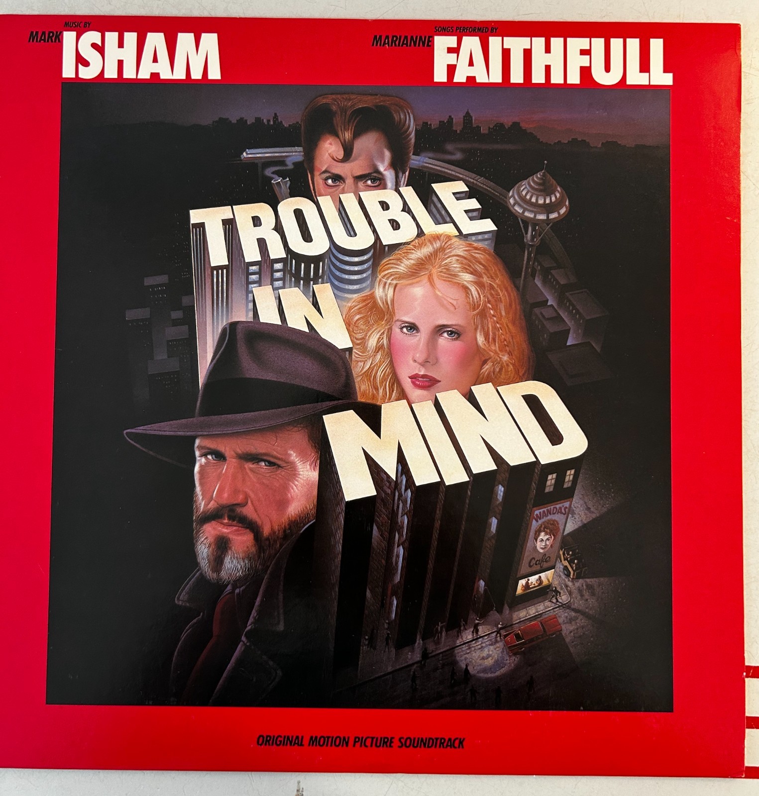 Trouble In Mind Soundtrack Vinyl LP 90501-1-E VG Condition Marianne Faithful