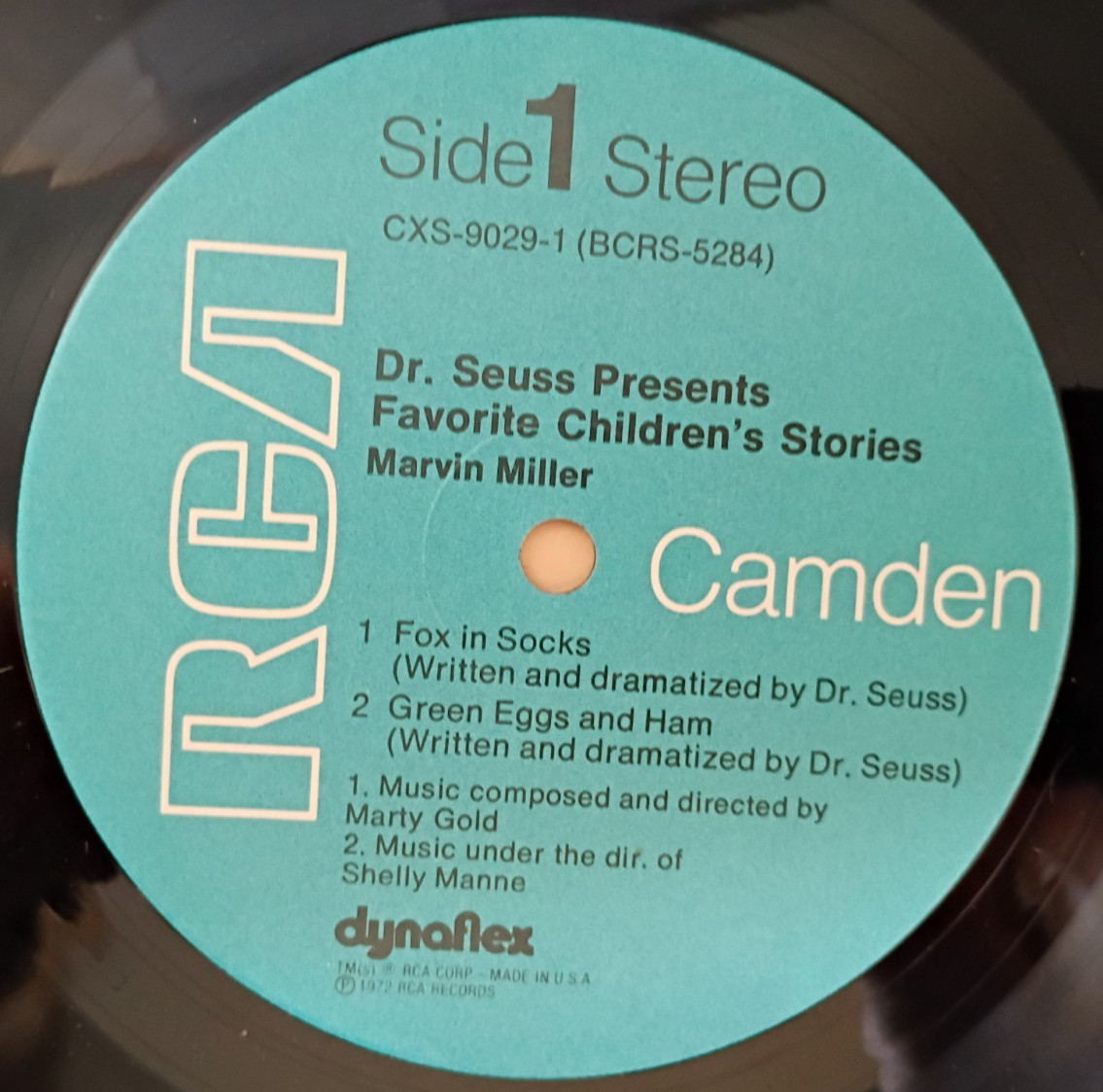 DR. SEUSS PRESENTS FAVORITE CHILDREN’S STORIES 2LPs EX RCA Camden 1972 Gatefold