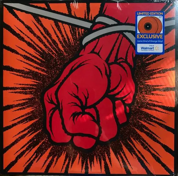 Metallica St. Anger Orange Vinyl Double LP NEW OVP Blackened