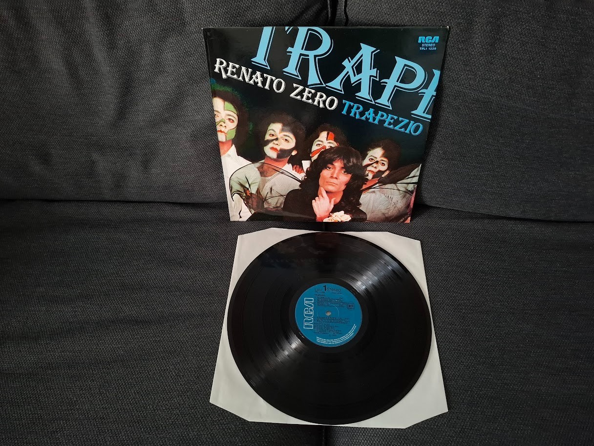 LP RENATO ZERO Trapezio vinile stampa anni ’80 NEAR MINT Suona Benissimo!!!!!!