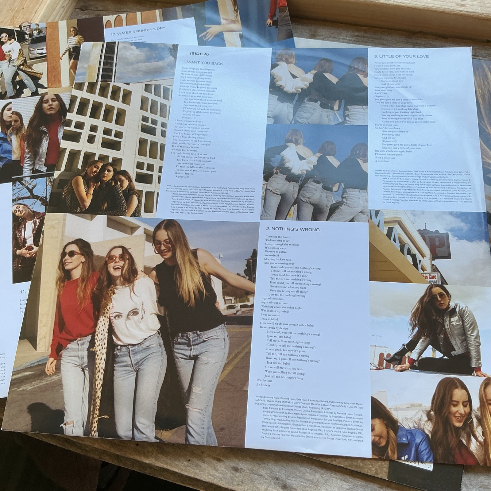 2017 HAIM Something To Tell You Vinyl 2 LP double record original sleeves