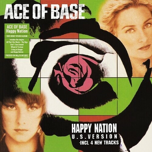 Happy Nation [140-Gram Clear Vinyl] by Ace of Base (Record, 2020)
