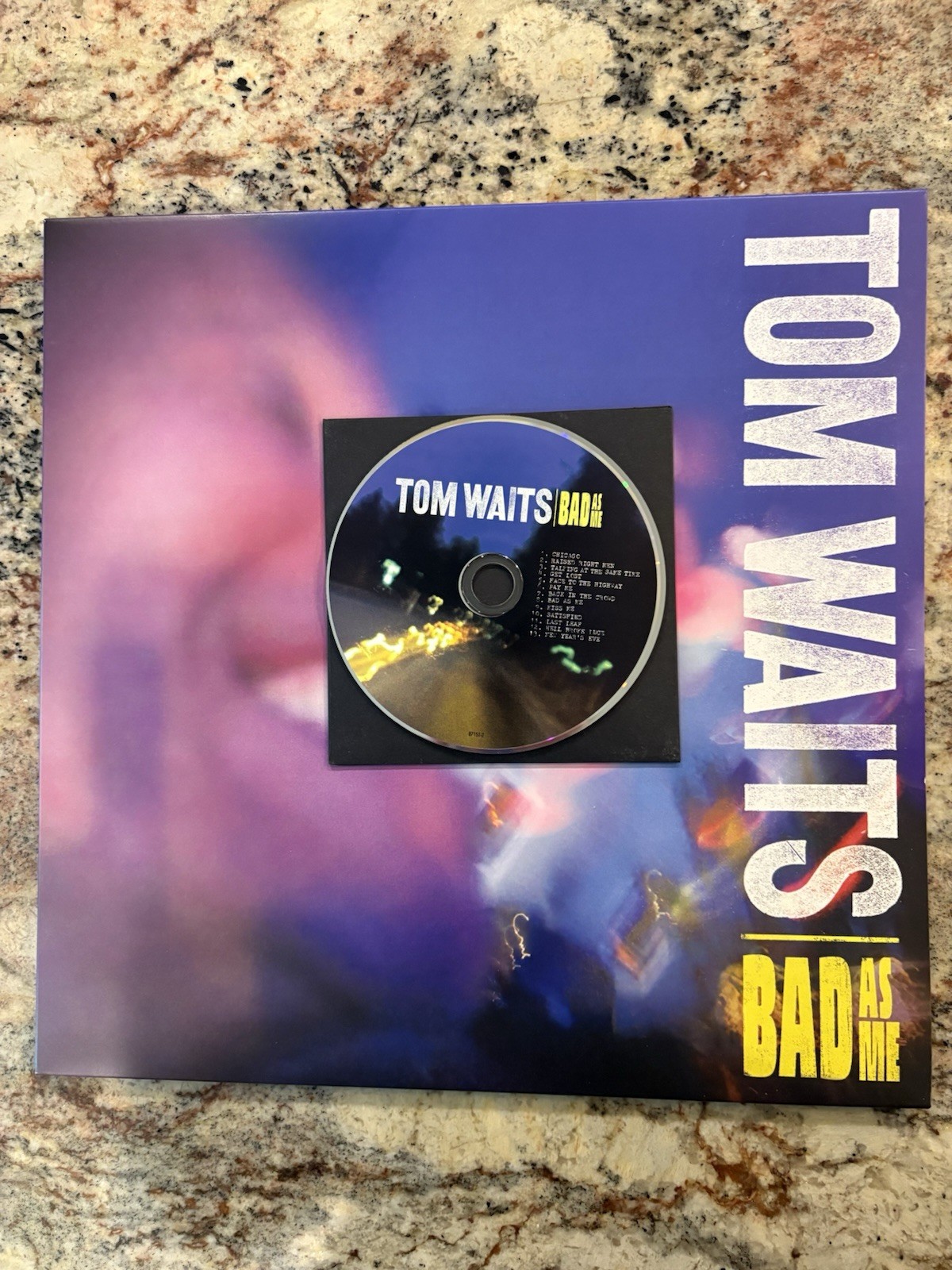 TOM WAITS “BAD AS ME” 2011 180g LP ANTI-87151-1 WITH BOOKLET + CD FIRST PRESS