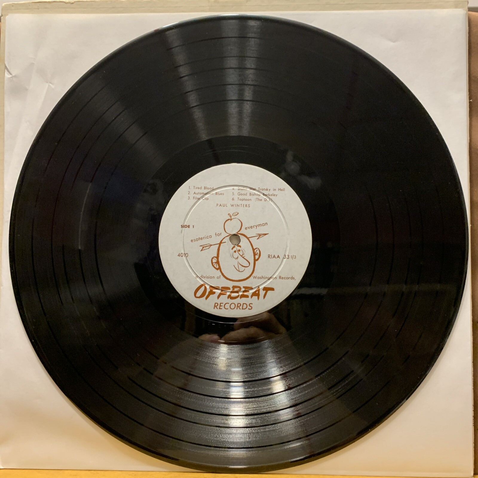 Paul Winter – A Winter’s Tale (Songs To Make You Thimk) 1957 Mono Vinyl LP