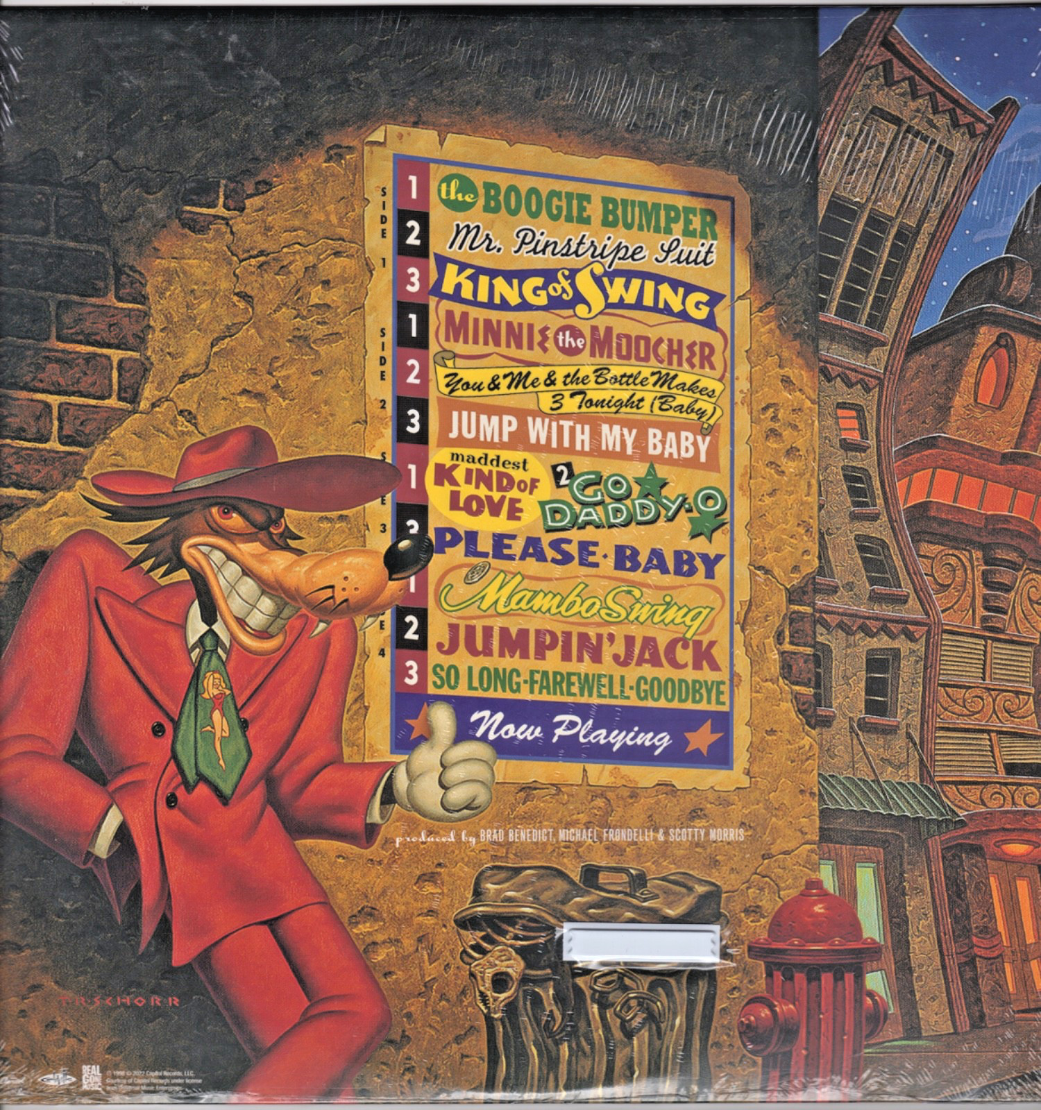 Big Bad Voodoo Daddy–Limited Edition of 500 on Hellfire Red Vinyl ~ Sealed~ MINT