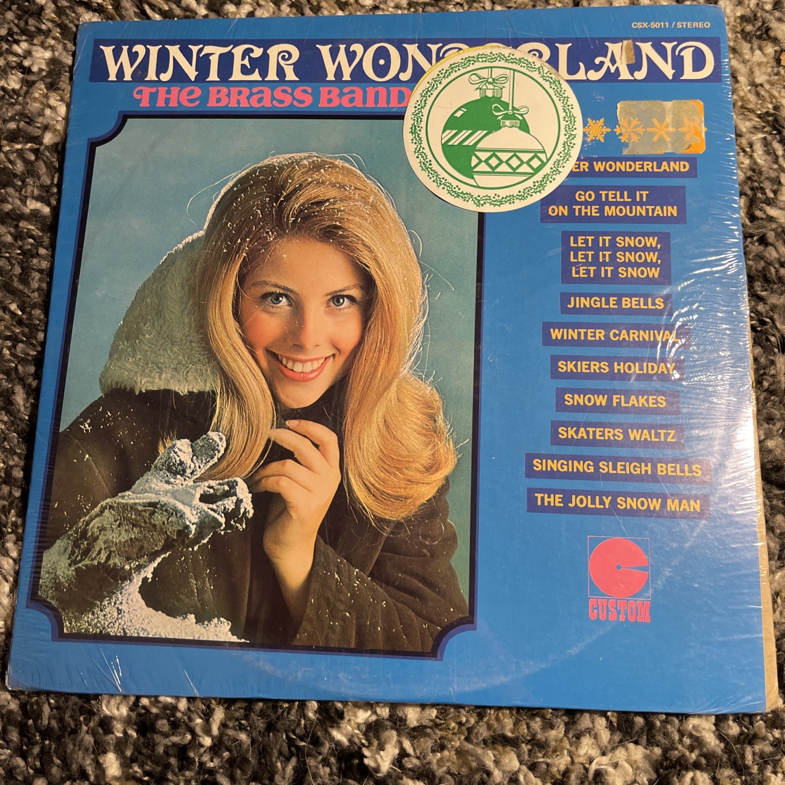 The Brass Band Winter Wonderland Vinyl LP Various Artists