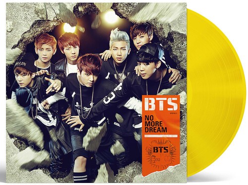 BTS – No More Dream – Japanese Yellow Vinyl Version [New Vinyl LP] Colored Vinyl