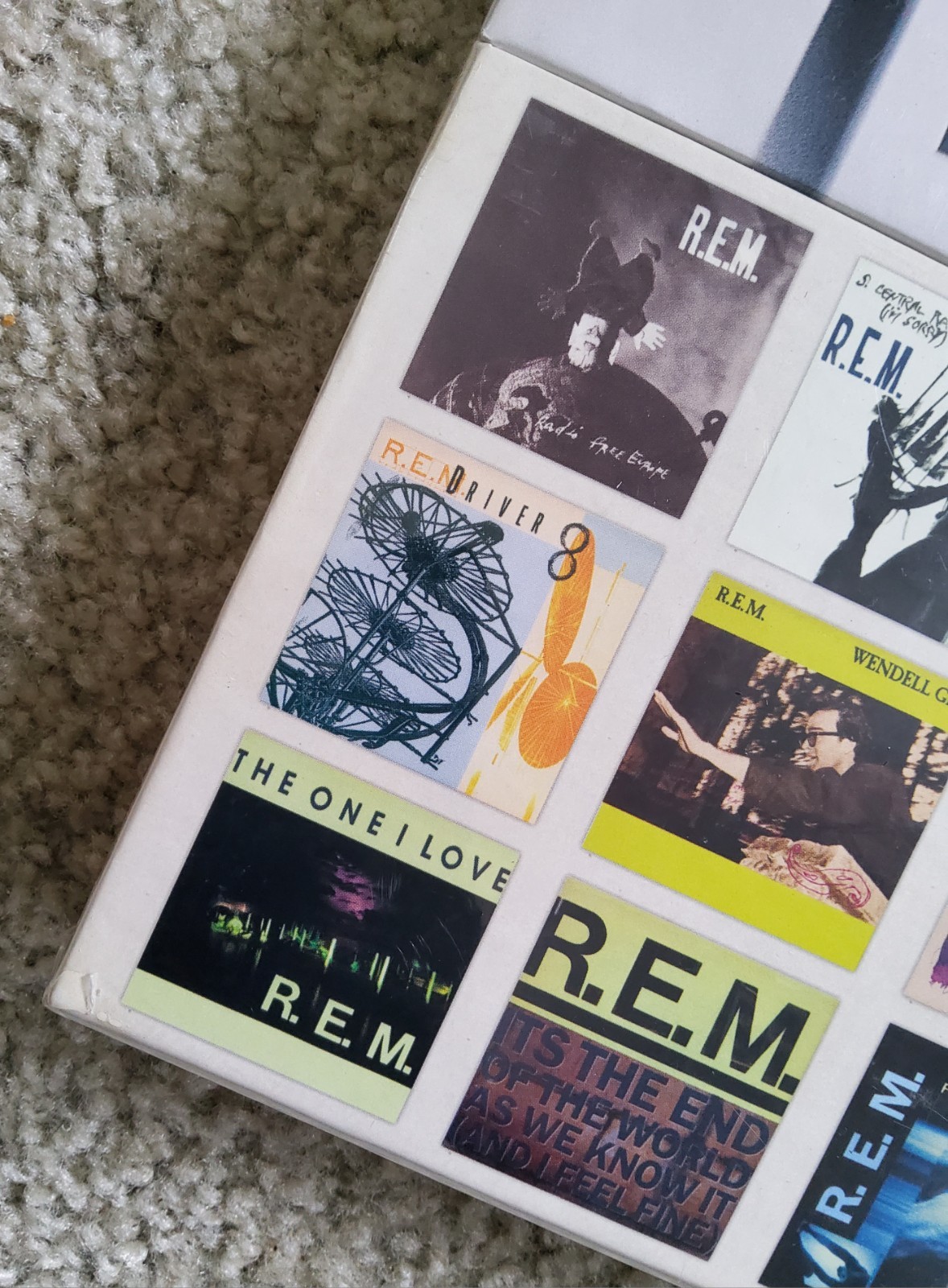 R.E.M. 7IN-83-88 I.R.S. 11 X 7″ Singles Collection VINYL BOX SET Sealed
