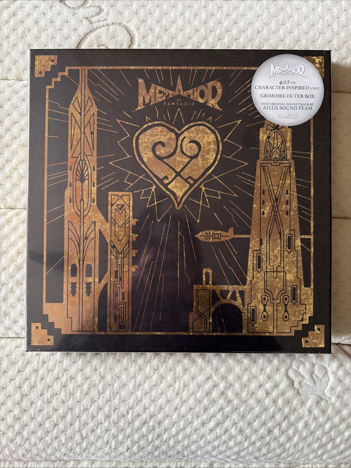 “Metaphor ReFantazio” OST 4x LP iam8bit Color Variant Vinyl Atlus Shoji Meguro