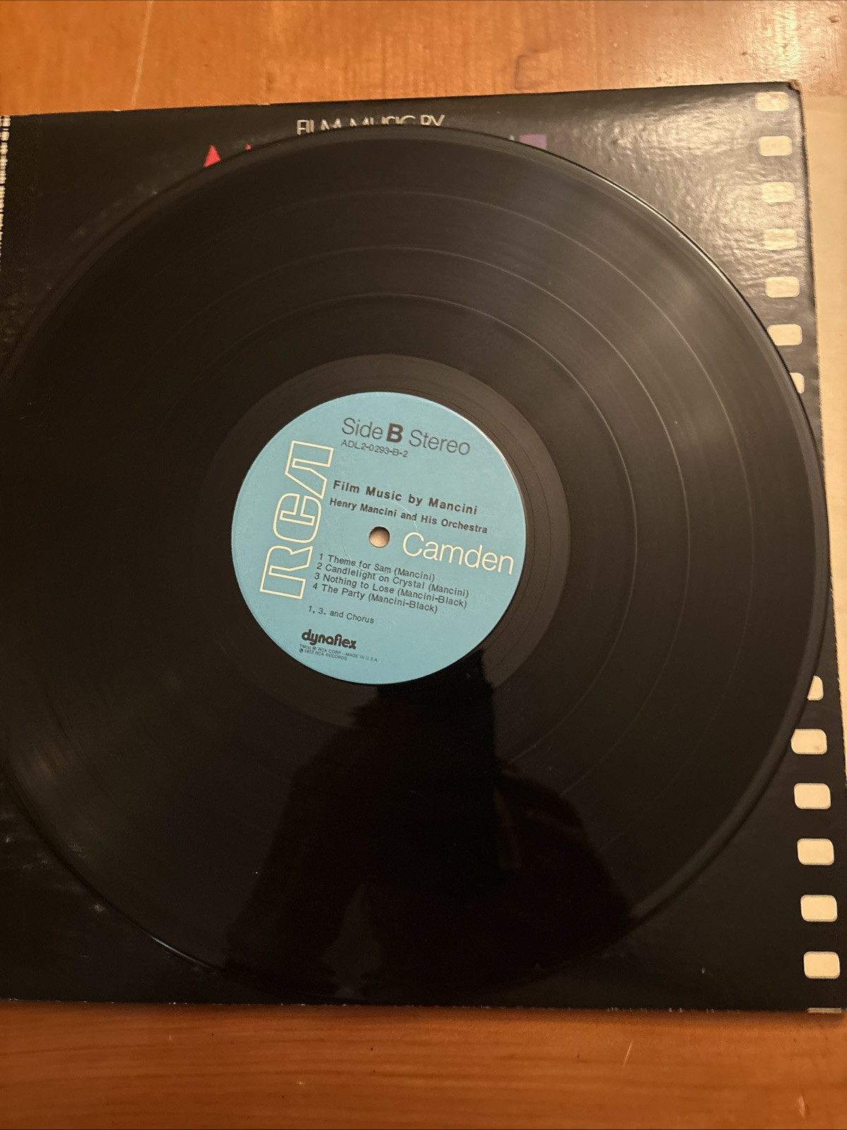 RCA CAMDEN 2 LP RECORD/HENRY MANCINI/FILM MUSIC BY MANCINI/ EX VINYL JAZZ