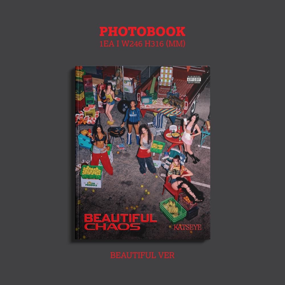 KATSEYE Beautiful Chaos 2nd EP Album Beautiful Version