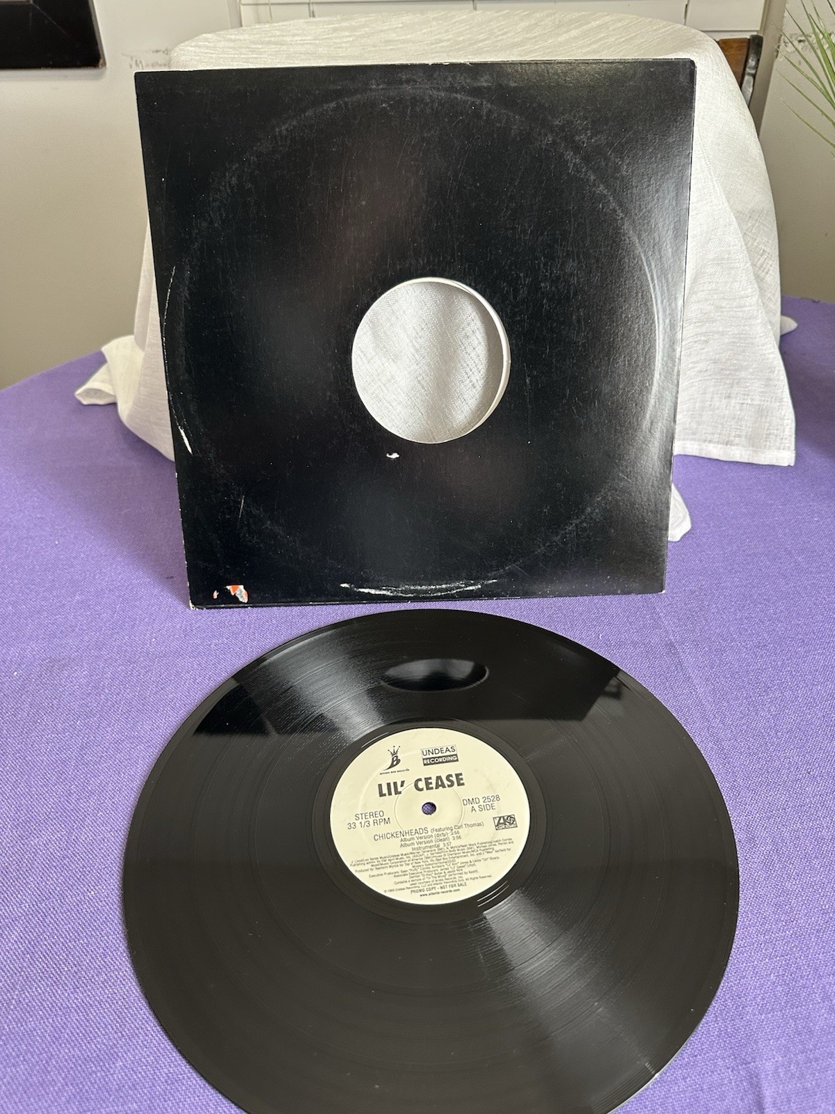Lil’ Cease – Chickenheads (Promo 12”) / Mr. Nasty – Atlantic UNDEAS DMD2528