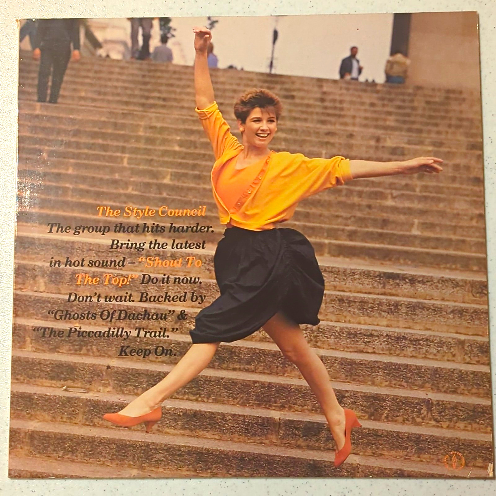 The Style Council Shout! 12″ Black Vinyl Single 45 RPM Polydor TSC X 7 1984 UK
