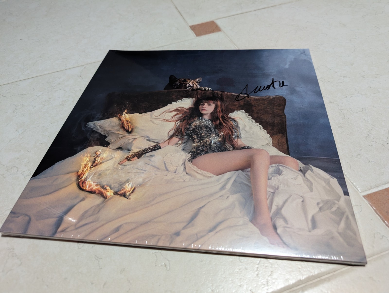 Vinile Lp 33, Annalisa, Ma io sono fuoco, Limited coloured signed edition