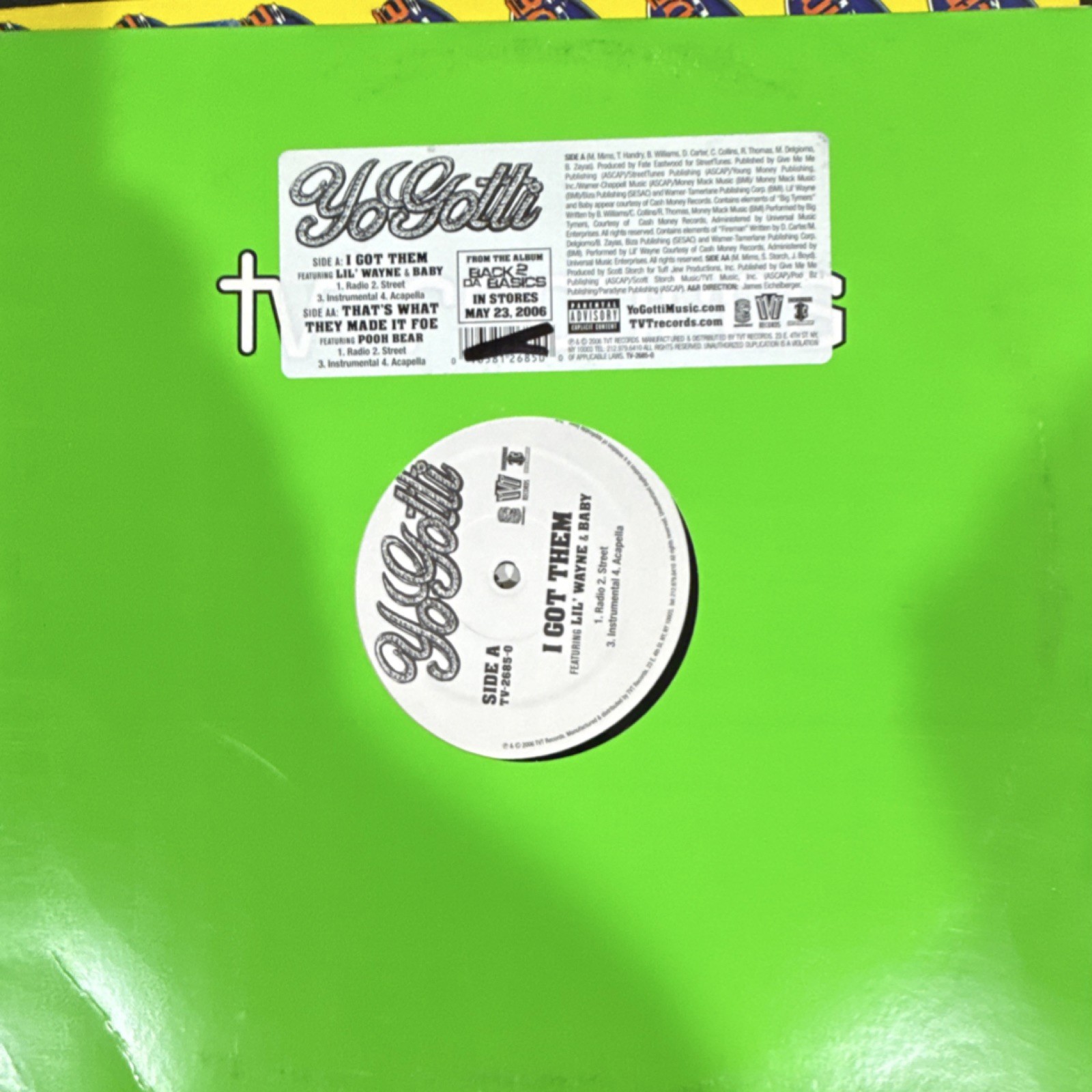 Hip Hop Rap vinyl Record Lot Of 7 singles (12″) Field Mob, Yo Gotti, Trina
