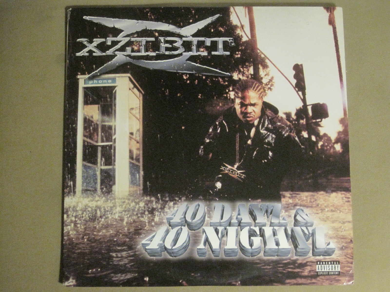 XZIBIT 40 DAYZ & 40 NIGHTZ 2LP 1998 LOUD 07863 67578-1 RAS KASS SAAFIR RAP VG+