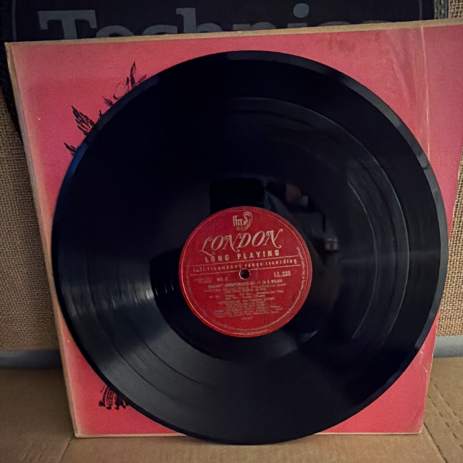 London Mozart Divertimento No. 17 in D Major K.334 LP 12″ Vinyl 33 RPM LL.235