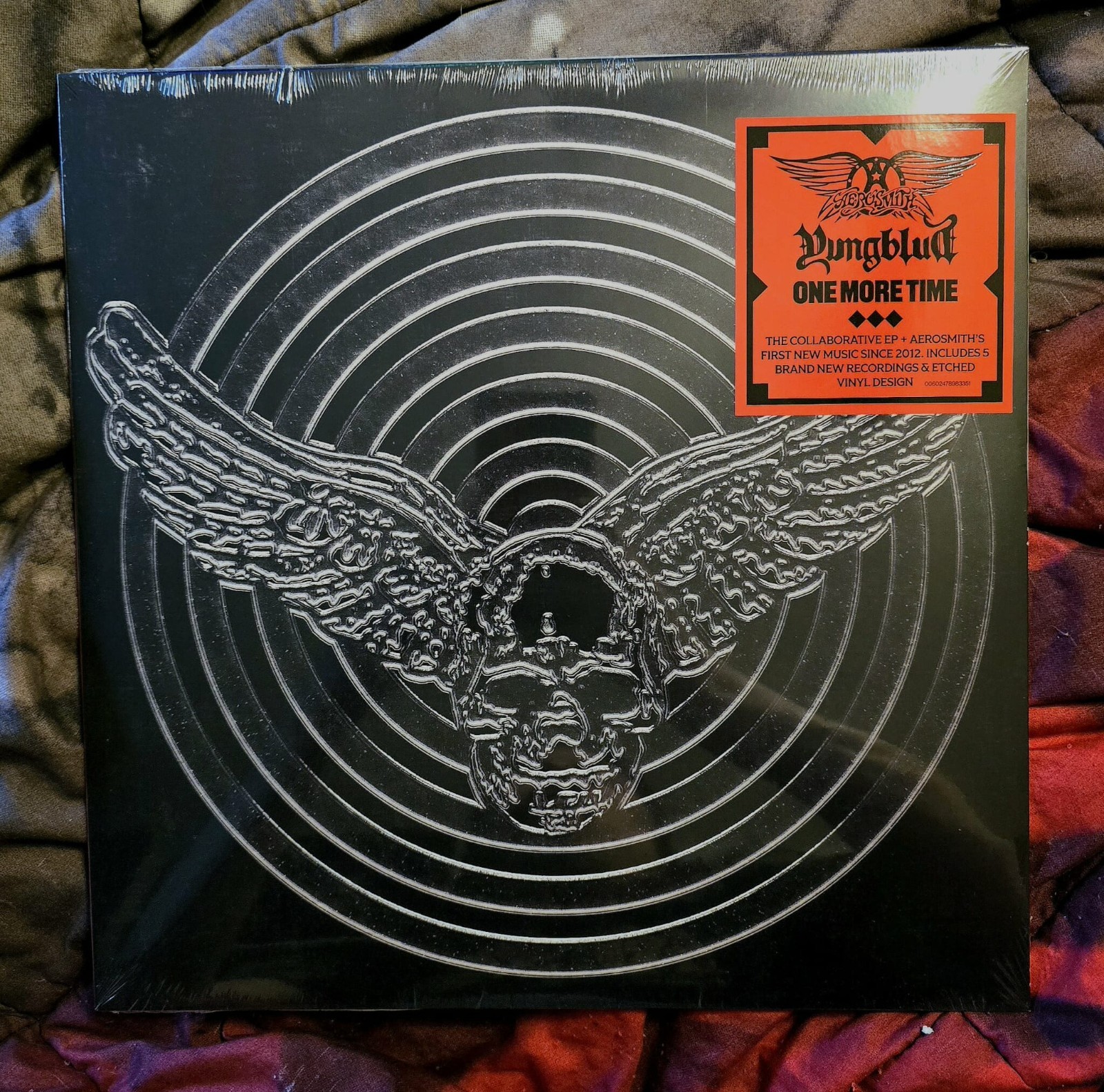 Aerosmith Yungblud One More Time RED vinyl Very limited edition NEW in hand Rock