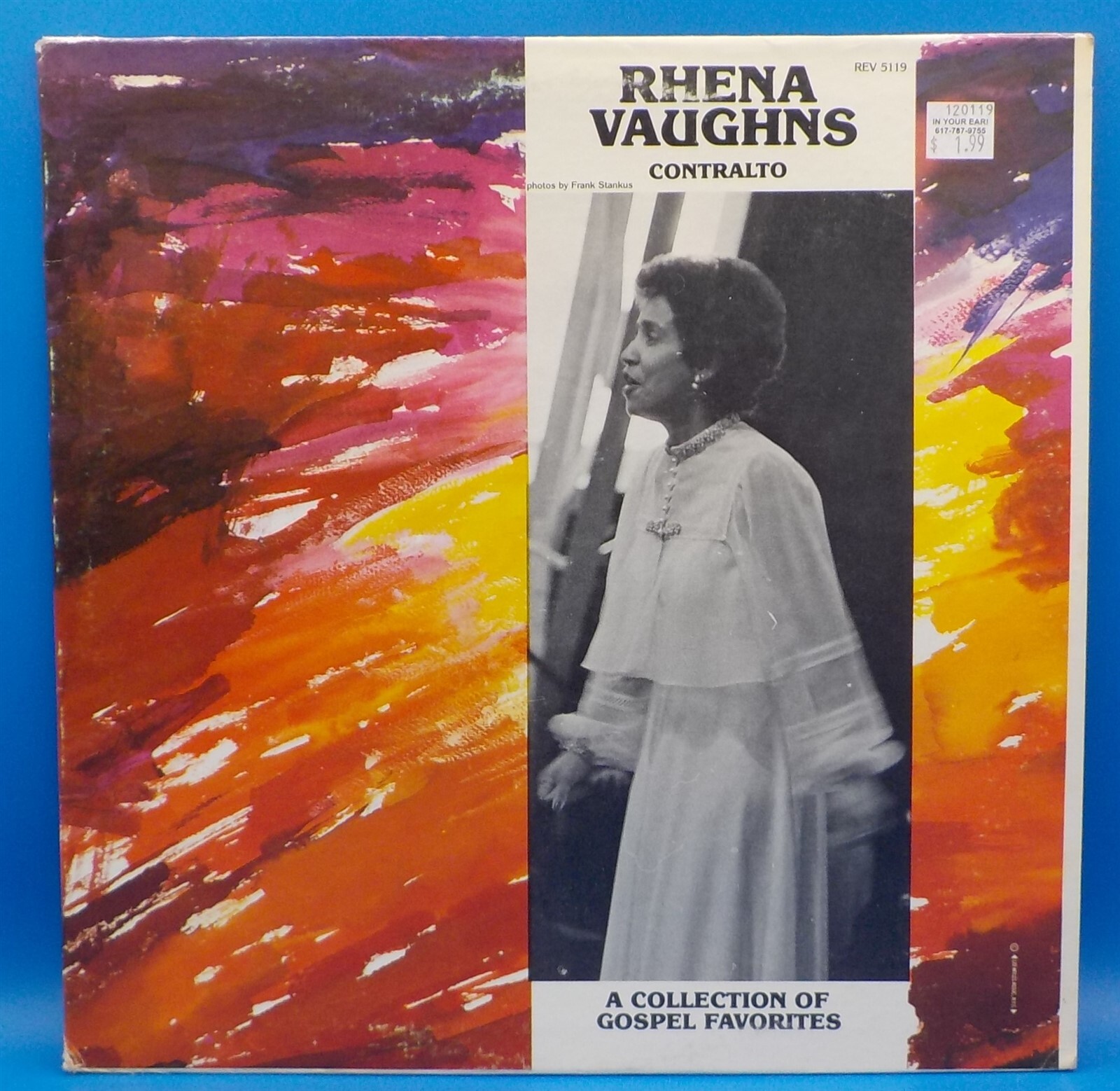 Rhena Vaughns LP “A Collection Of Gospel Favorites” BX7