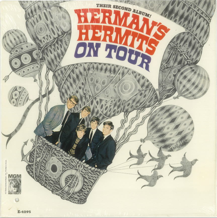 Herman’s Hermits ‎– On Tour – NEW SEALED 1965 Vinyl LP Pop Rock Mono MGM
