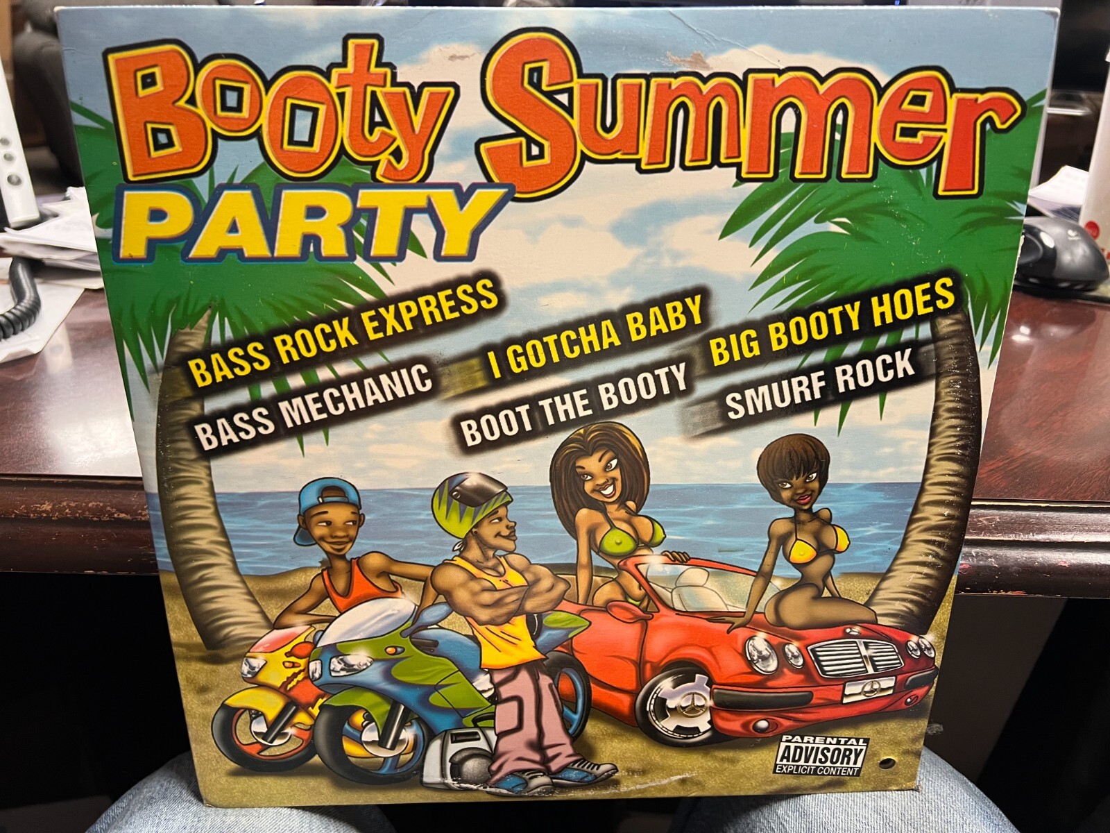 BOOTY SUMMER PARTY 2X LP 2000 LIL JOE XR-265 2 LIVE CREW DJ PROMO