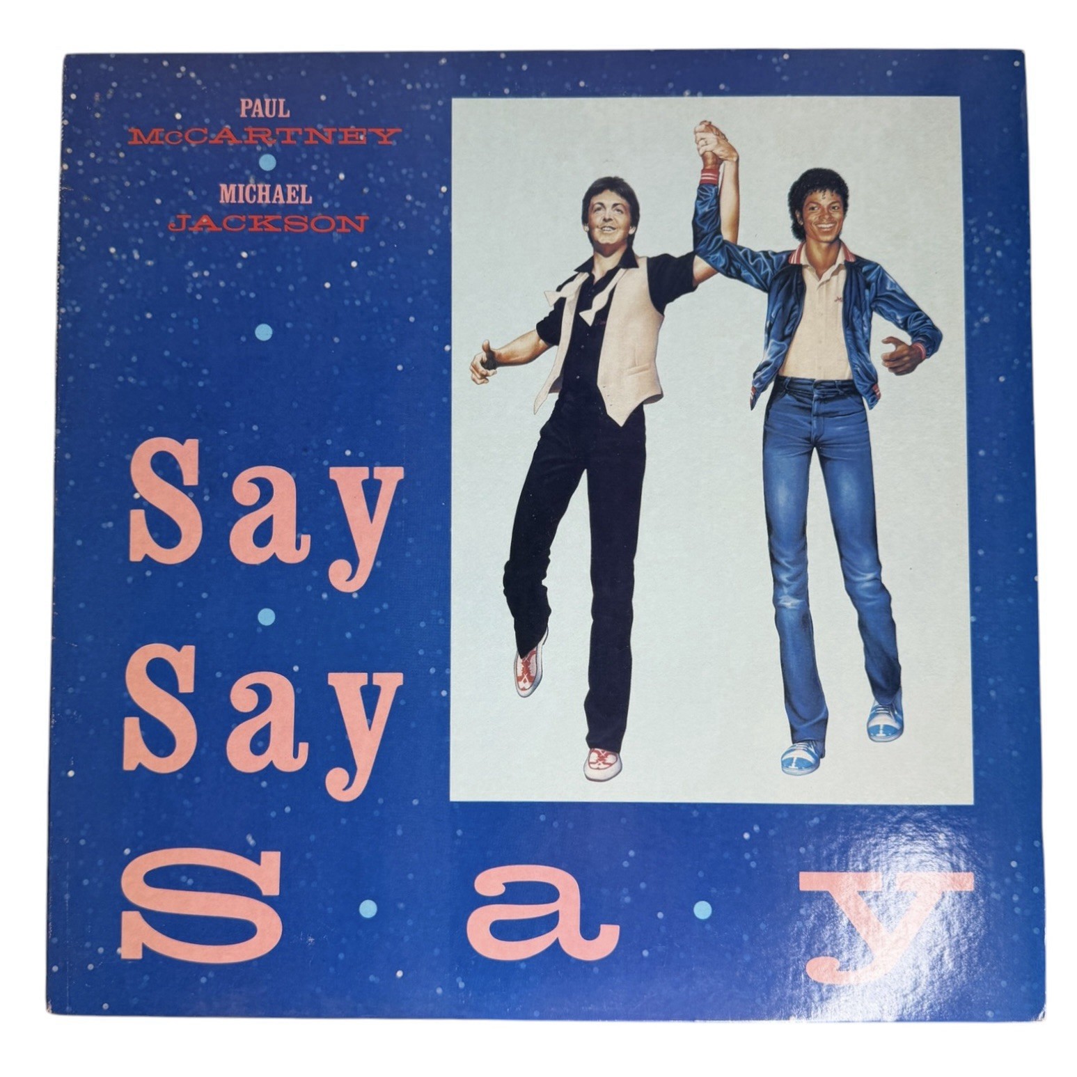 Paul McCartney And Michael Jackson – Say Say Say 12″ Single 1983 44-04169