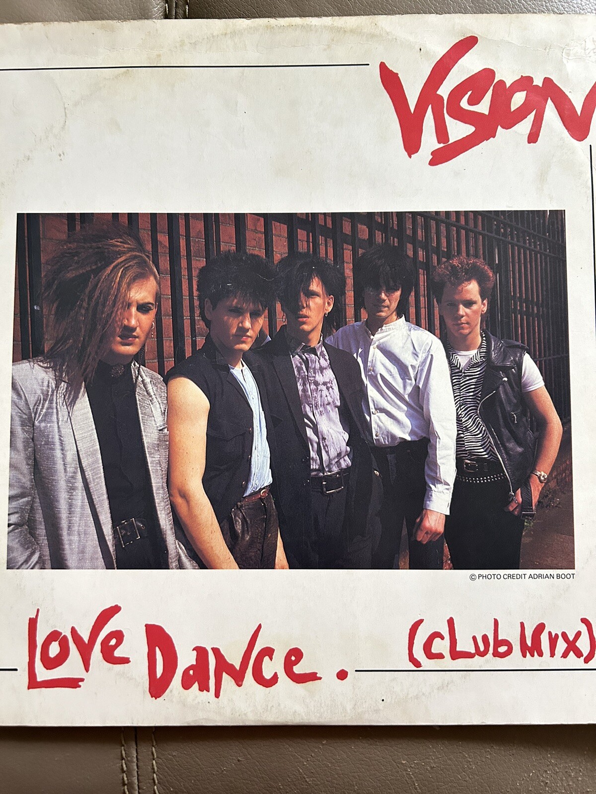 Vision – Love Dance Club Mix – Used Vinyl Record 12