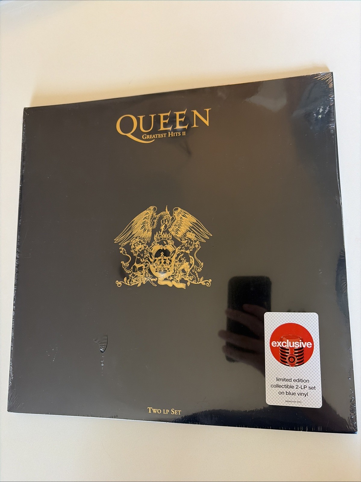 SEALED Queen: Greatest Hits II 2-LP Set (Record, 2011) Target Blue Vinyl NEW