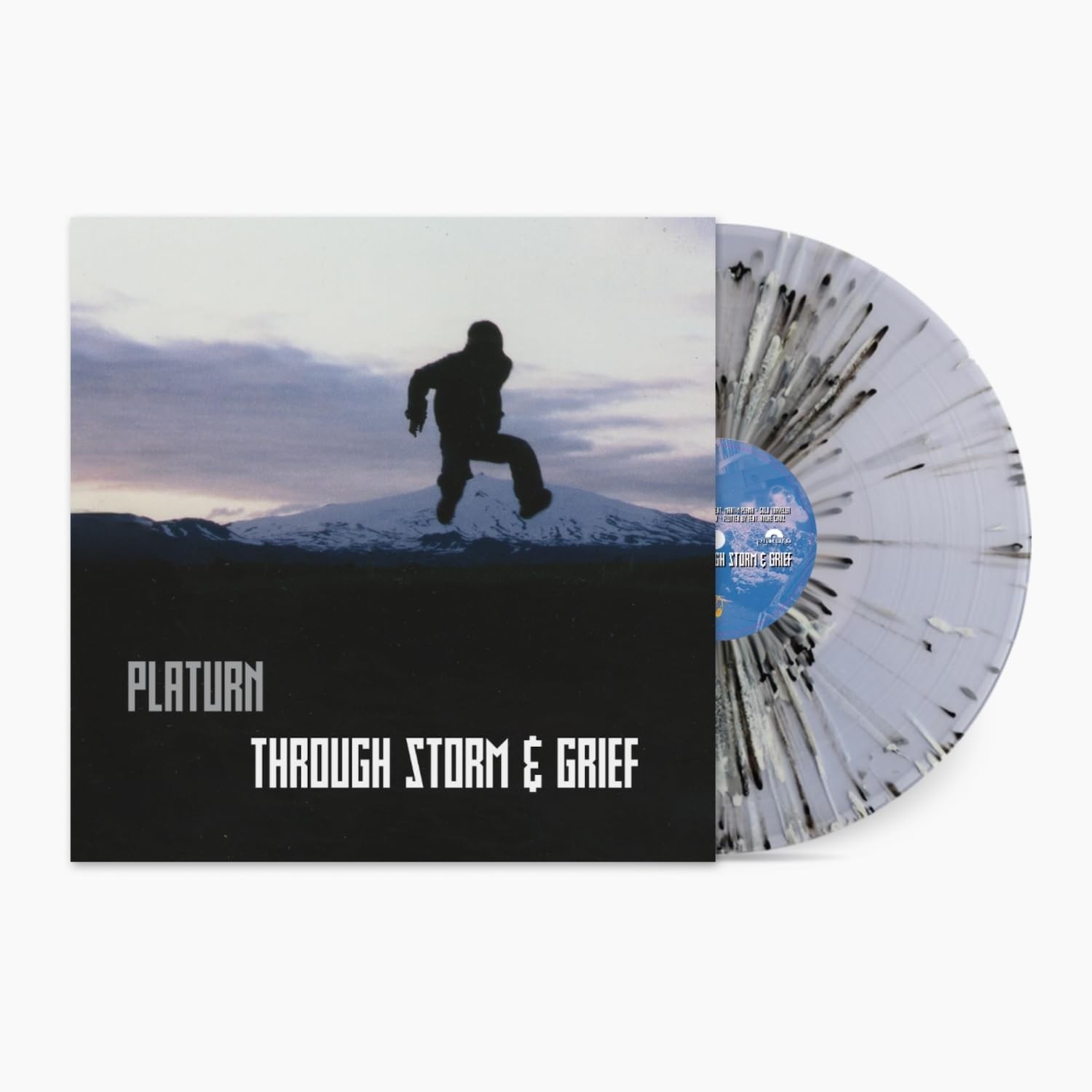 DJ PLATURN THROUGH STORM & GRIEF (ICY MARBLE ECO-MIX VINYL) LP {{itemebaycondi..